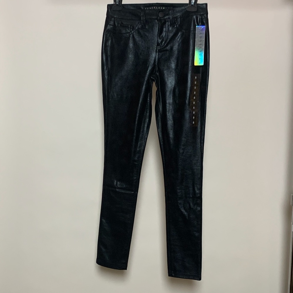 Black Leather look pants